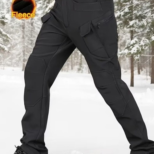 Tactical winter pants black, new, padded interior
