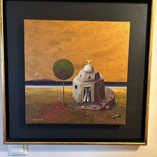 Milionis oil painting like new 40x40