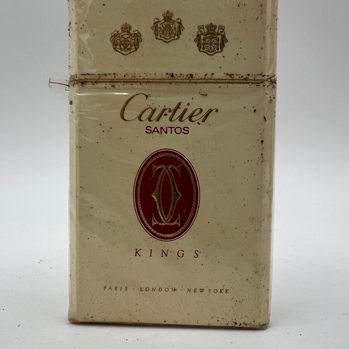 Cartier Santos Kings cigarette pack vintage sealed from 1980s Les Must de Cartier