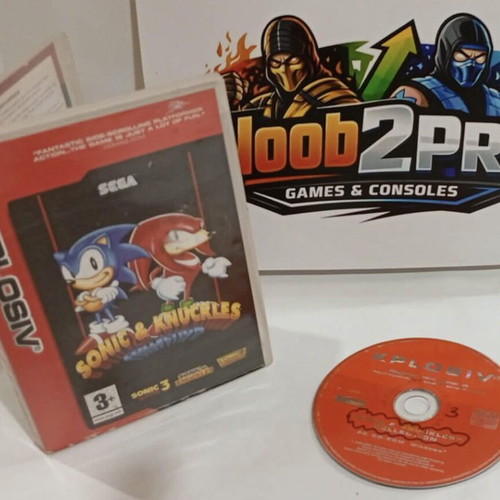 Sonic 3 & Knuckles PC CD-ROM game, Xplosiv edition, SEGA