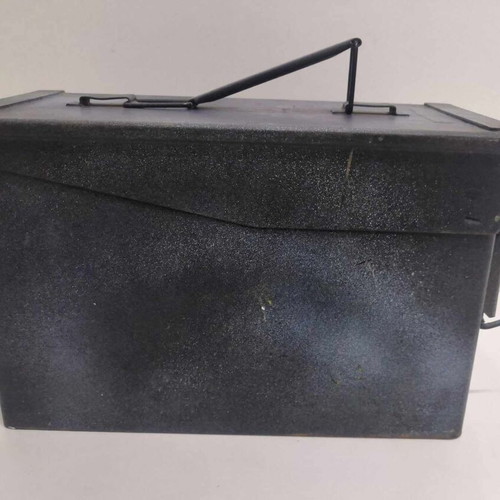 Multipurpose metal army box used