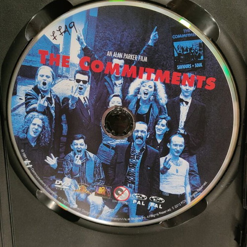 The Commitments DVD used, musical film with subtitles