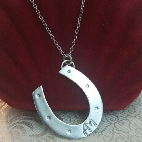 Lalaunis A21 925 silver horseshoe with 50cm chain used