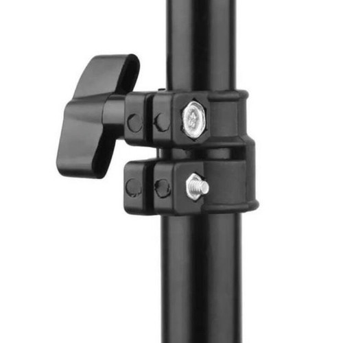 Studio light umbrella stands new with three umbrellas, set of two