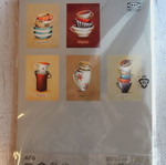 IKEA KORT Nicola Evans cards 5 pcs 13x18cm with envelopes new