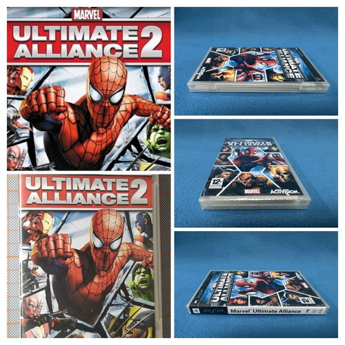 Marvel Ultimate Alliance 2 Sony PSP game like new, 2009