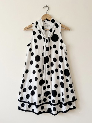 Sweet Miss polka dot dress size S like new