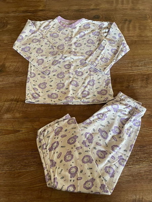 Σετ πιτζάμες 10 ετών μεταχειρισμένο, μωβ