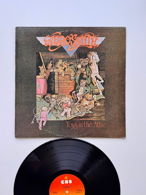 Aerosmith Toys In The Attic LP used, rock, Greek edition 1976