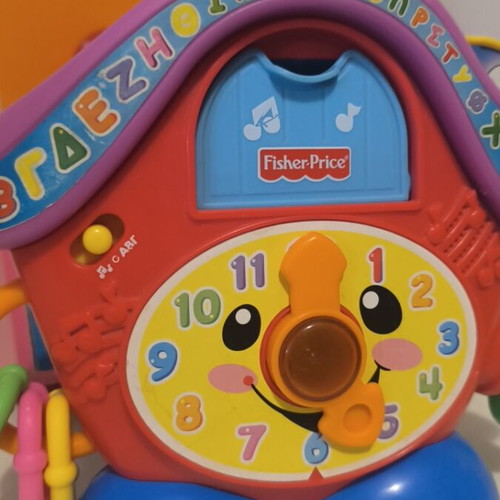 Fisher Price baby sensory development toy used with sounds and lights
