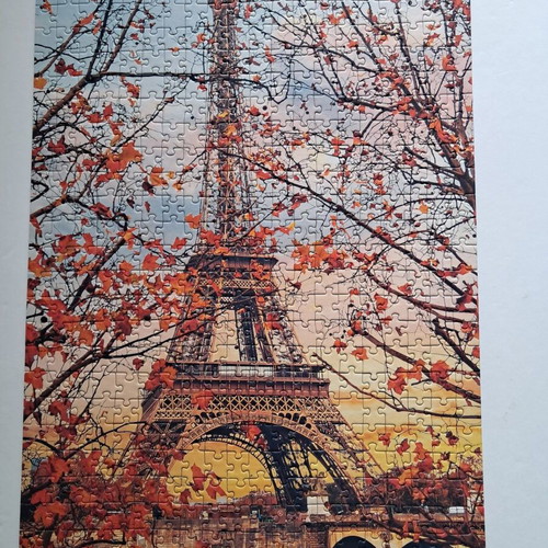 Eiffel Tower puzzle 500 pieces like new, Trefl