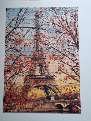Eiffel Tower puzzle 500 pieces like new, Trefl