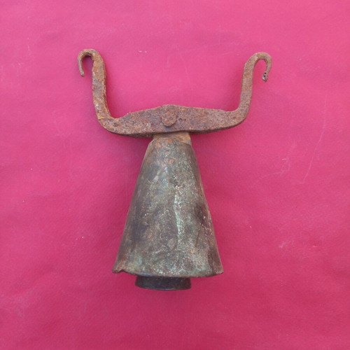Brass double bell used