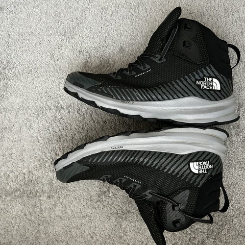 The North Face Vectiv Fastpack Mid Futurelight shoes used, waterproof membrane, size 43, gray