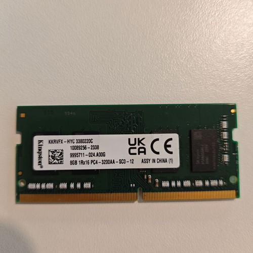 Kingston 8GB DDR4 RAM 9995711-024.A00G