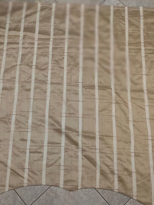 Roman curtain like new, double fabric, blackout