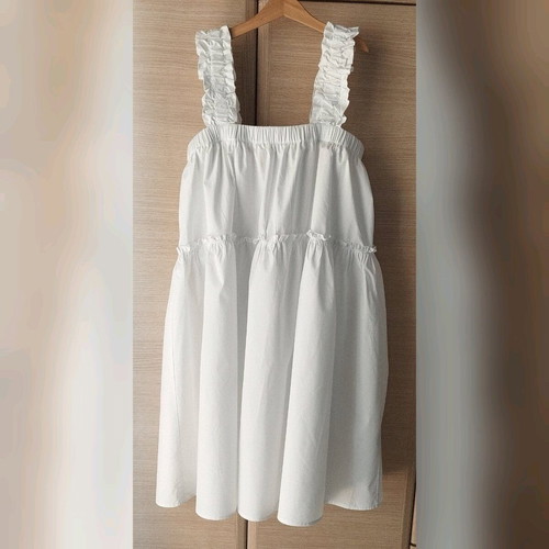 White romantic dress Amelie new, size L/40/12