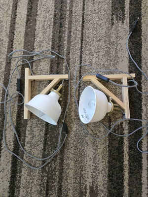 Wall lights new, set of 2 unused