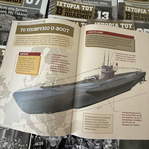 History of World War II magazines like new, set of 19 issues