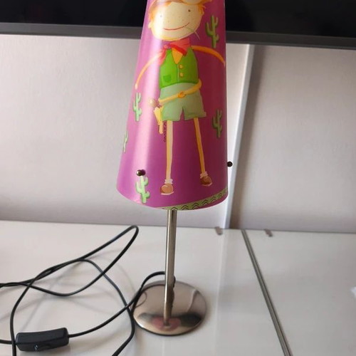 Children's lamp like new, without bulb