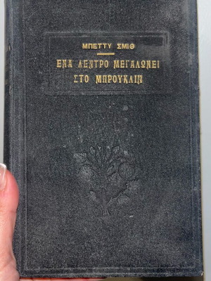 A Tree Grows in Brooklyn used leather-bound book by Betty Smith