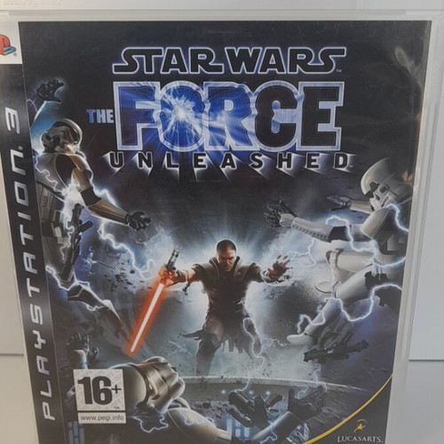 Star Wars The Force Unleashed PS3 like new, English edition