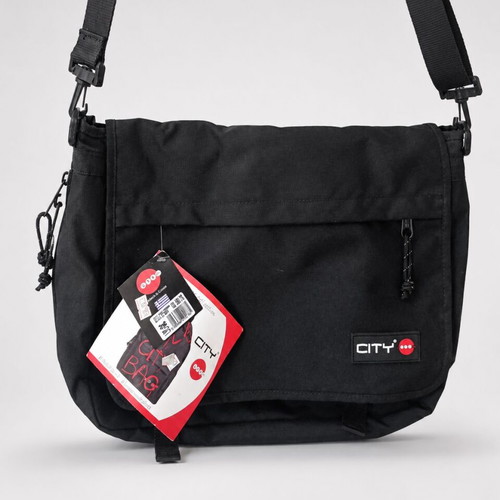 City black shoulder messenger bag new