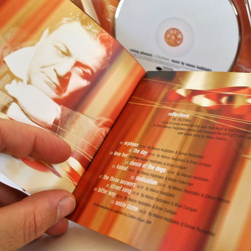 Raining Pleasure Reflections CD like new, music by Manos Hadjidakis