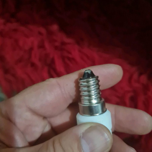 Adapter socket from E14 to G9 like new, ceramic