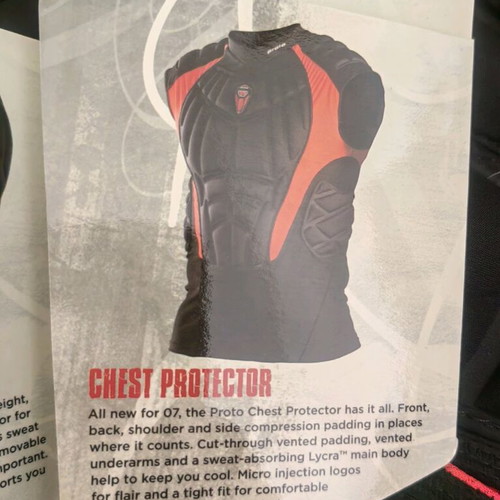 Proto chest protector for airsoft and paintball, new, size XS