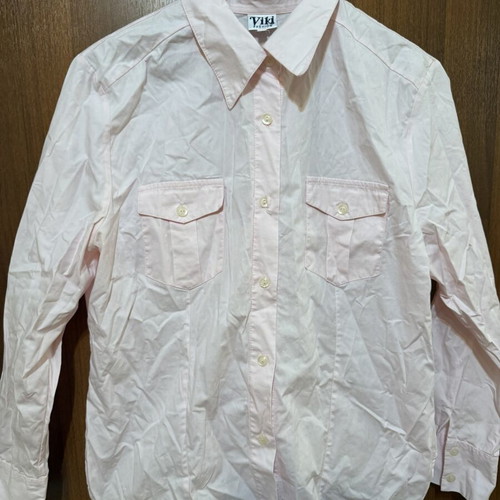 Long-sleeve shirt pink like new, size L