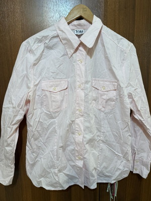 Long-sleeve shirt pink like new, size L