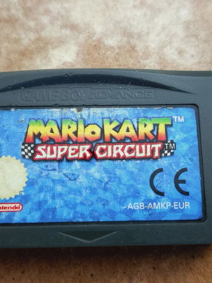 Mario Kart Super Circuit Game Boy Advance used, authentic, functional