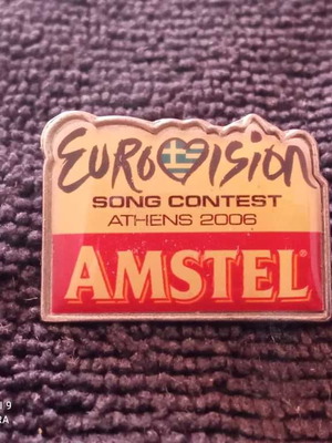 Πιν Amstel Eurovision Athens 2006 μεταχειρισμένο σε πολύ καλή κατάσταση