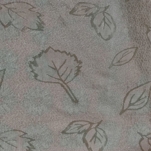 Small tablecloth with double-sided leaf pattern, 53x53 cm