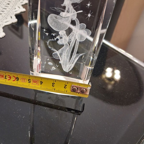 Glass table decoration like new