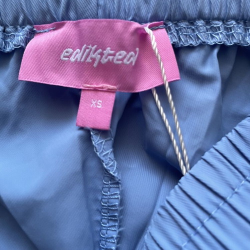 Edited nylon shorts XS new, blue