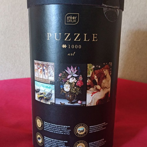 Interdruk puzzle 1000 pieces new with Ambrosius Bosschaert painting