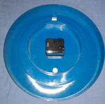Children's wall clock rocket like new, 30 cm diameter