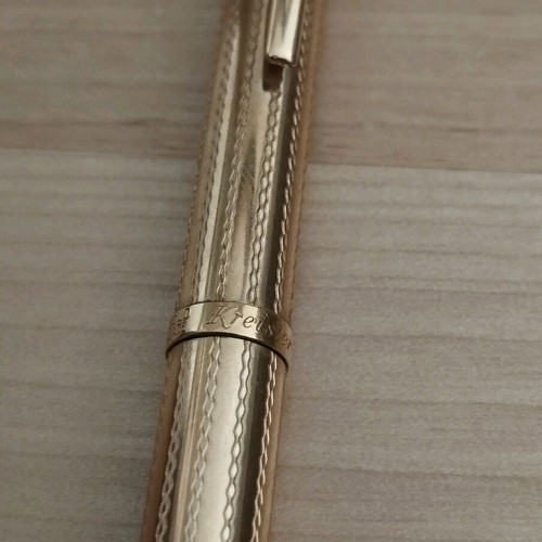 Kreisler vintage pen 18 karat gold electroplated new