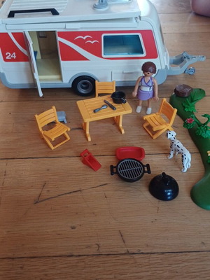 Playmobil 5434 Trailer Caravan used