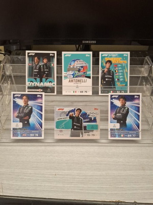 Σετ καρτών Topps Turbo Attax 2026 Mercedes F1
