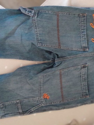 Abrand Jeans denim bermuda shorts like new, size S, blue
