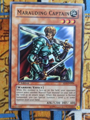 Marauding Captain Effect Monster σαν καινούργιο για Warrior Decks