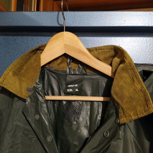 Jonnie Walker waterproof jacket used, size XL