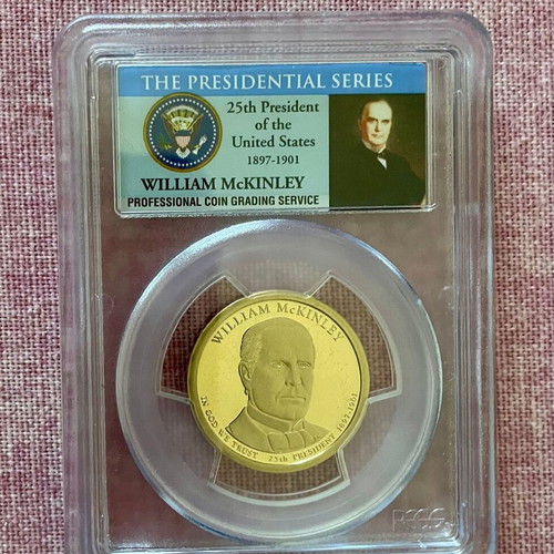 Presidential $1 Coin William McKinley New 2013 PCGS Certified