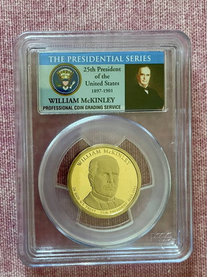 Presidential $1 Coin William McKinley New 2013 PCGS Certified