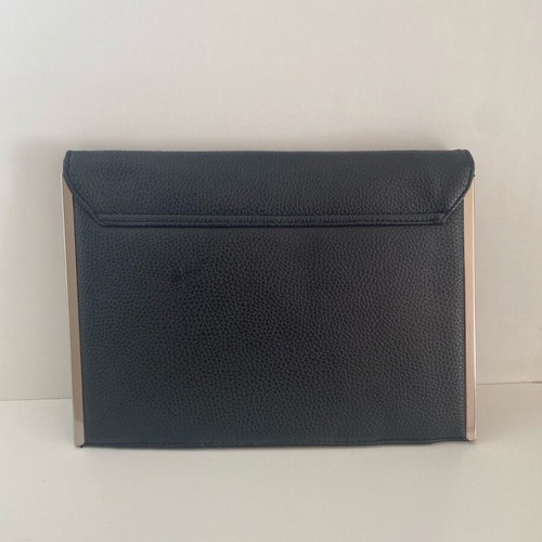 Atmosphere shoulder bag black with silver details used