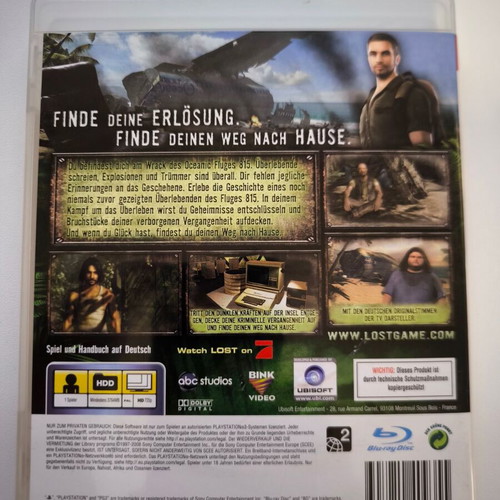 Lost Via Domus PS3 game very good condition