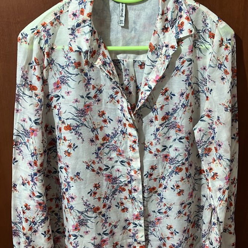 Stradivarius floral shirt, multicolor